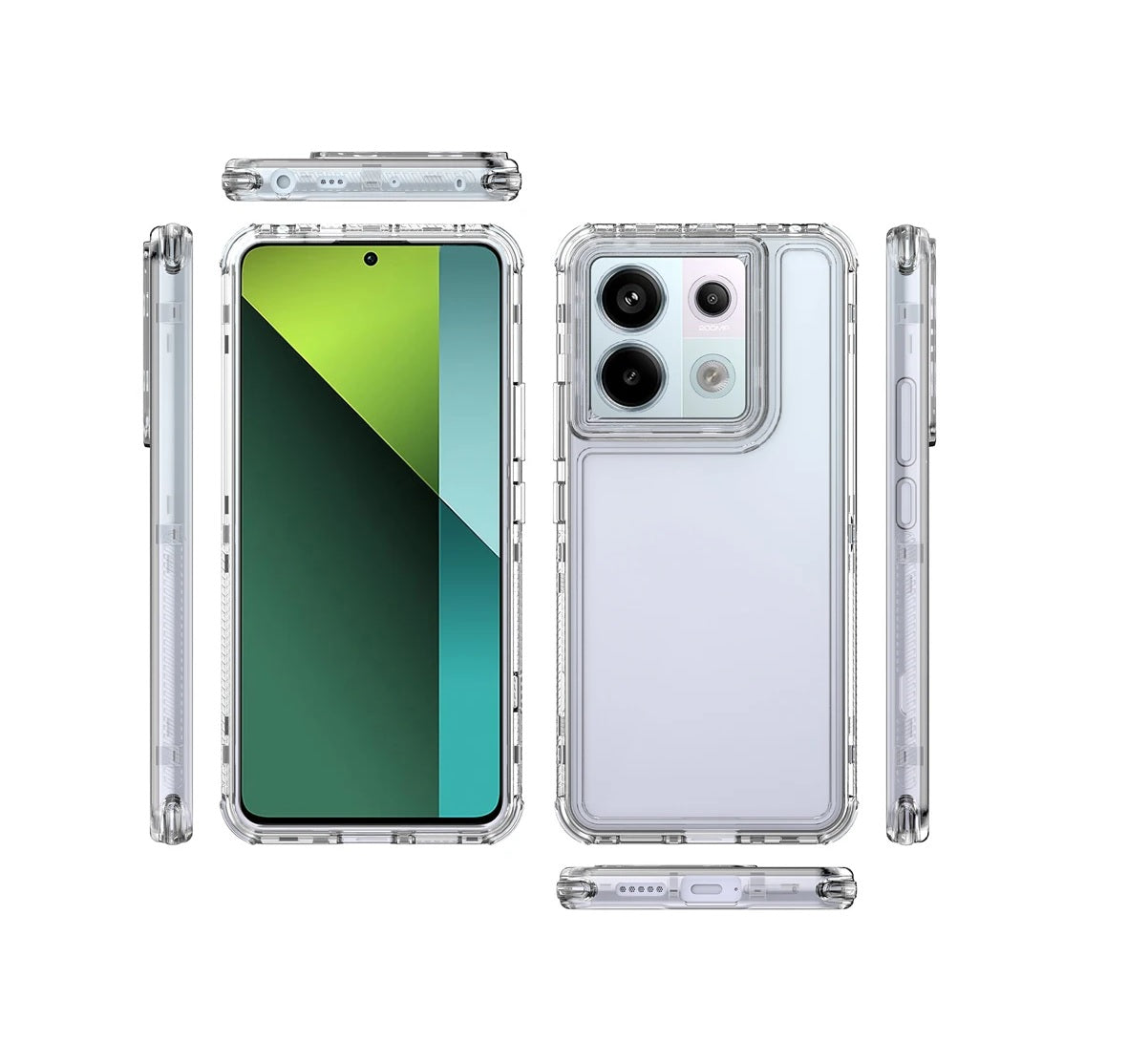 Slim Armor 360° - Antishock - Xiaomi Redmi Note 13 Pro 5G - Transparente