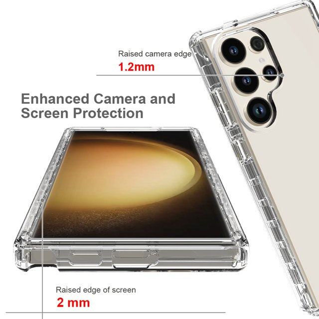 Samsung S22 Ultra - Funda 360° - Transparente