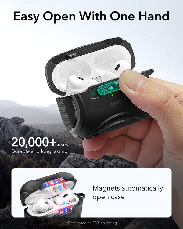 AirPods Pro 1 / Pro 2 - Flick Lock Case - Magsafe - Azul - ESR
