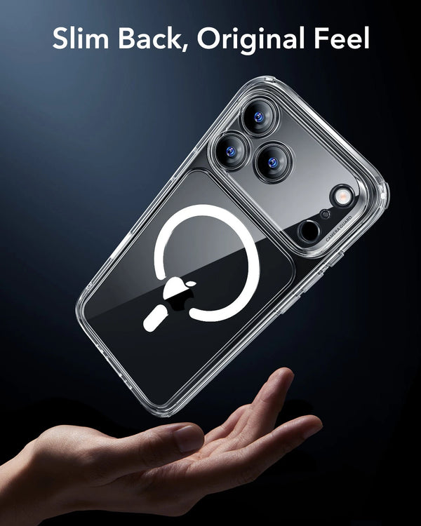 iPhone 17 Pro Max - Hybrid Magnetic Case - Clear - ESR