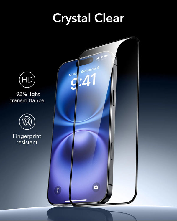 iPhone 16 - Vidrio Templado - Armorite - 9H - ESR