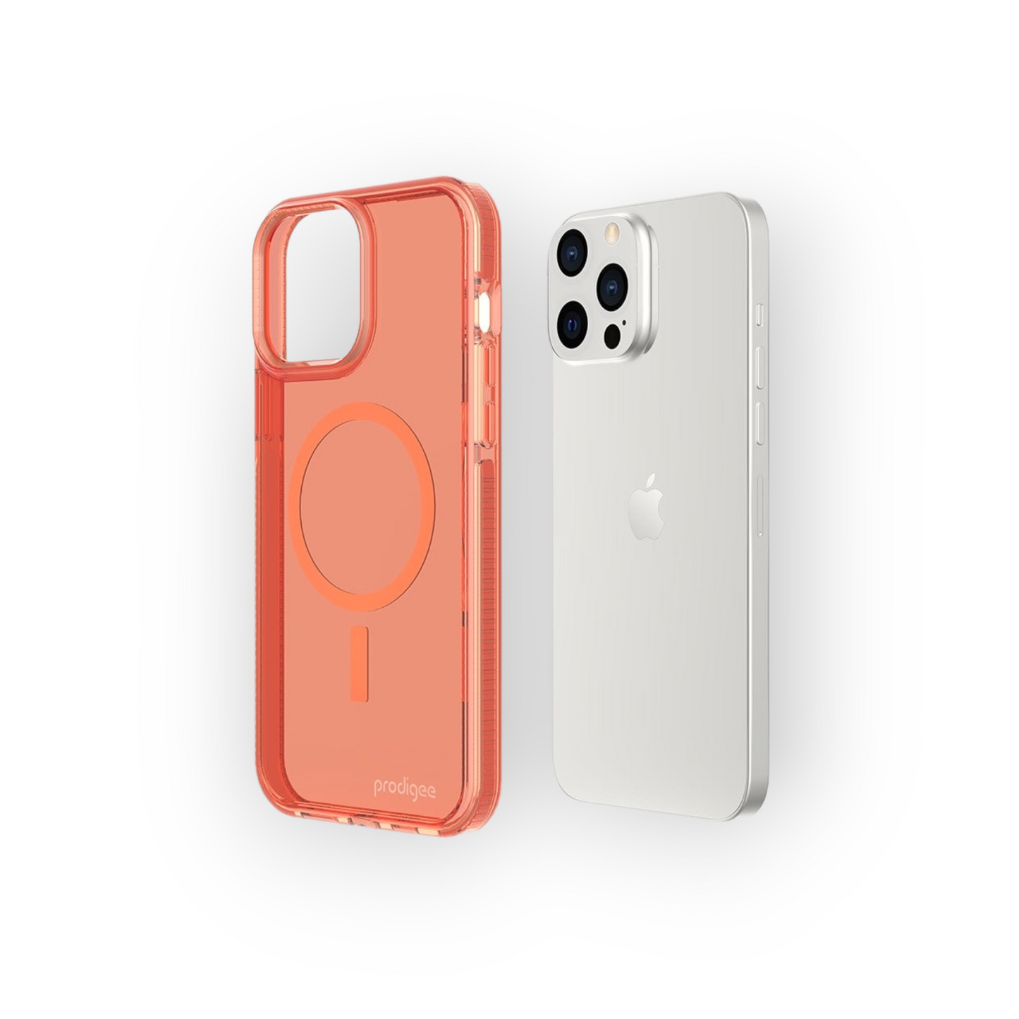 iPhone 13 Pro - Safetee Neo + Mag - Peach - Prodigee