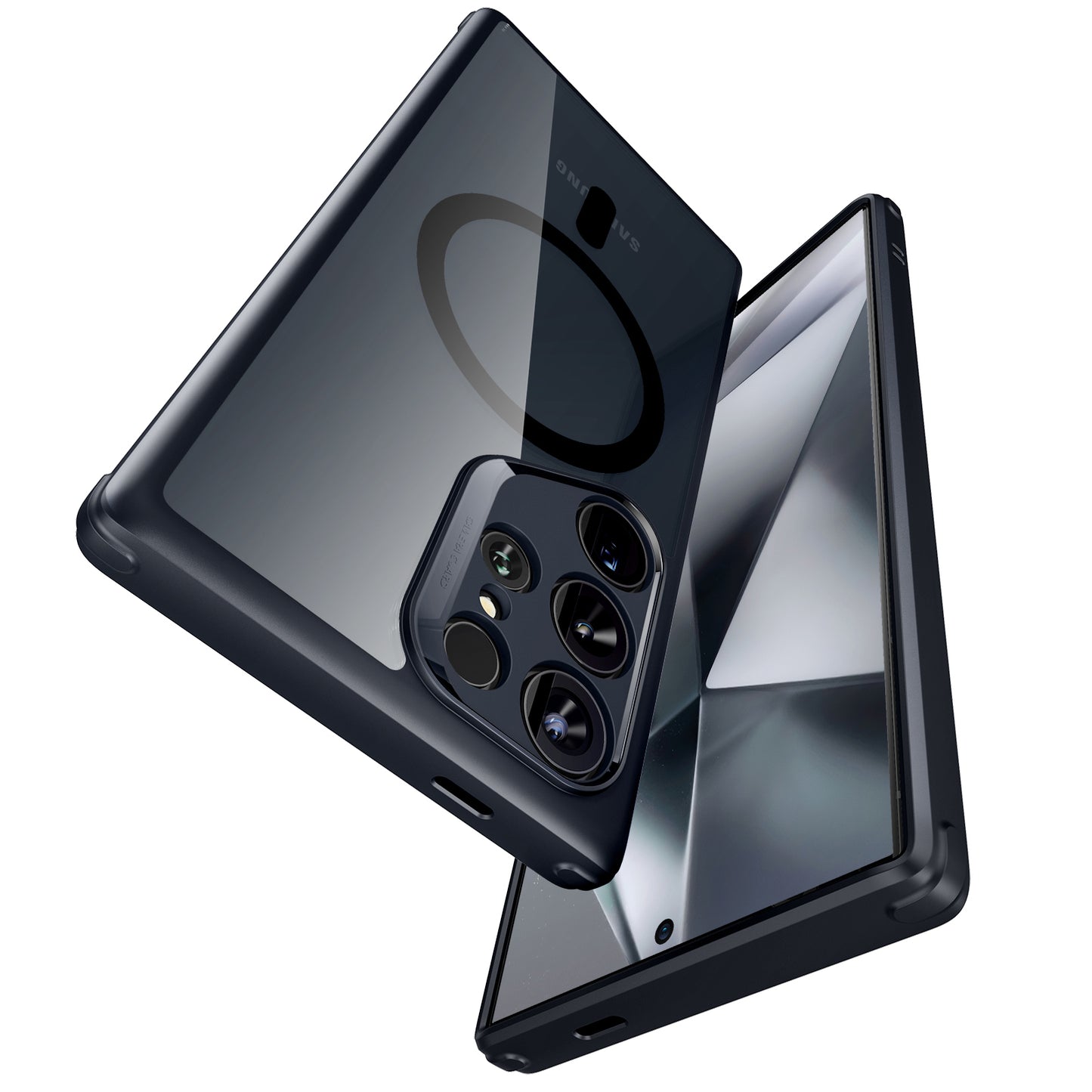 Samsung S24 Ultra - Hybrid Case MagSafe (Halolock) - ESR - Clear Black