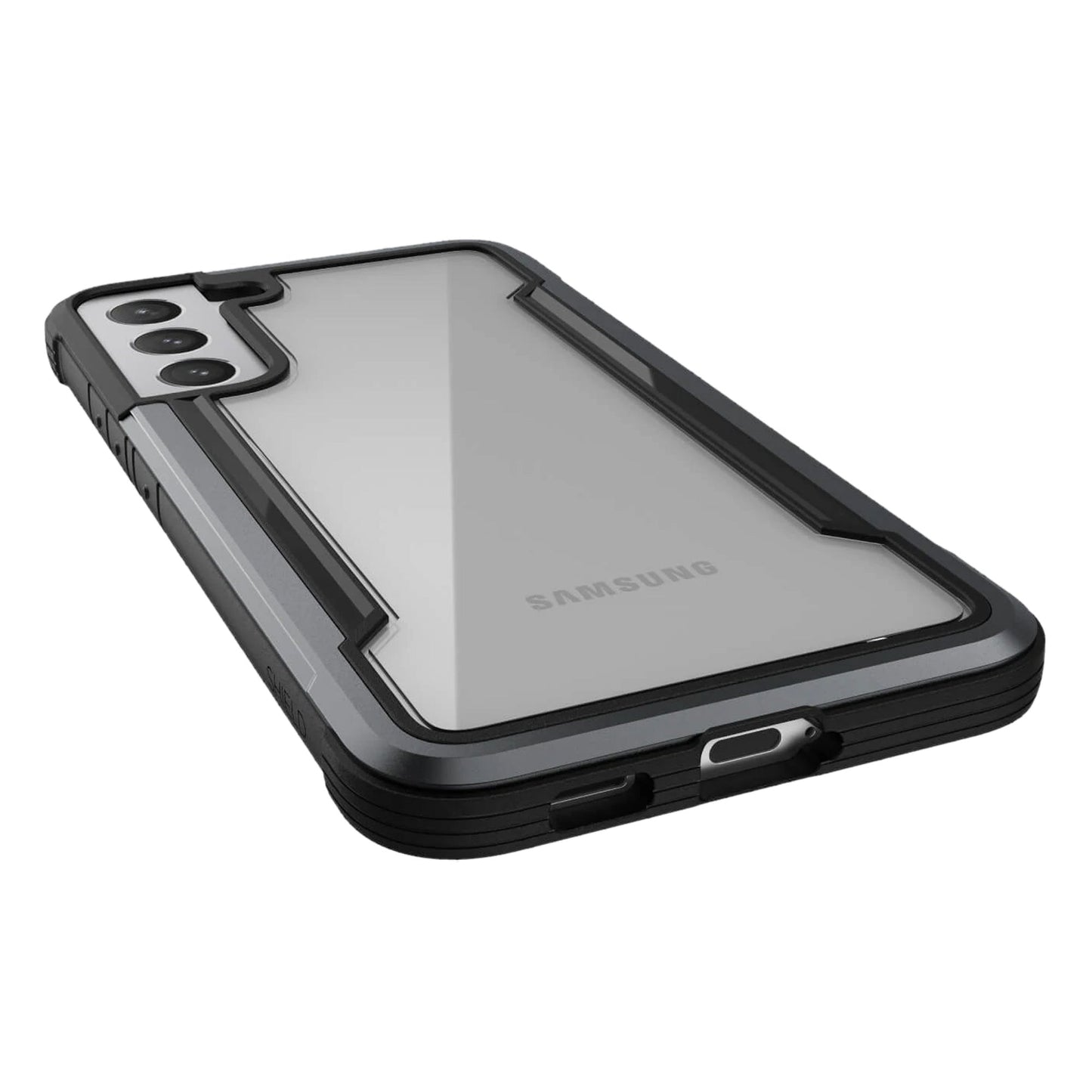 Samsung S22 Plus - Funda Shield Pro - Gris - Negro - Raptic