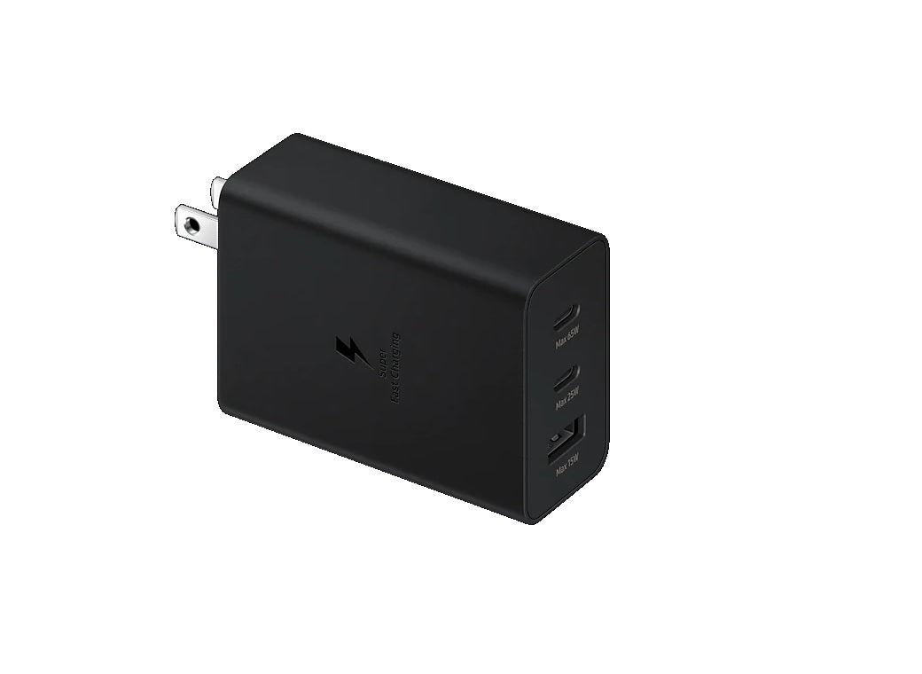 Adaptador Trio Super Carga Rápida - sin cable - 65W - Samsung