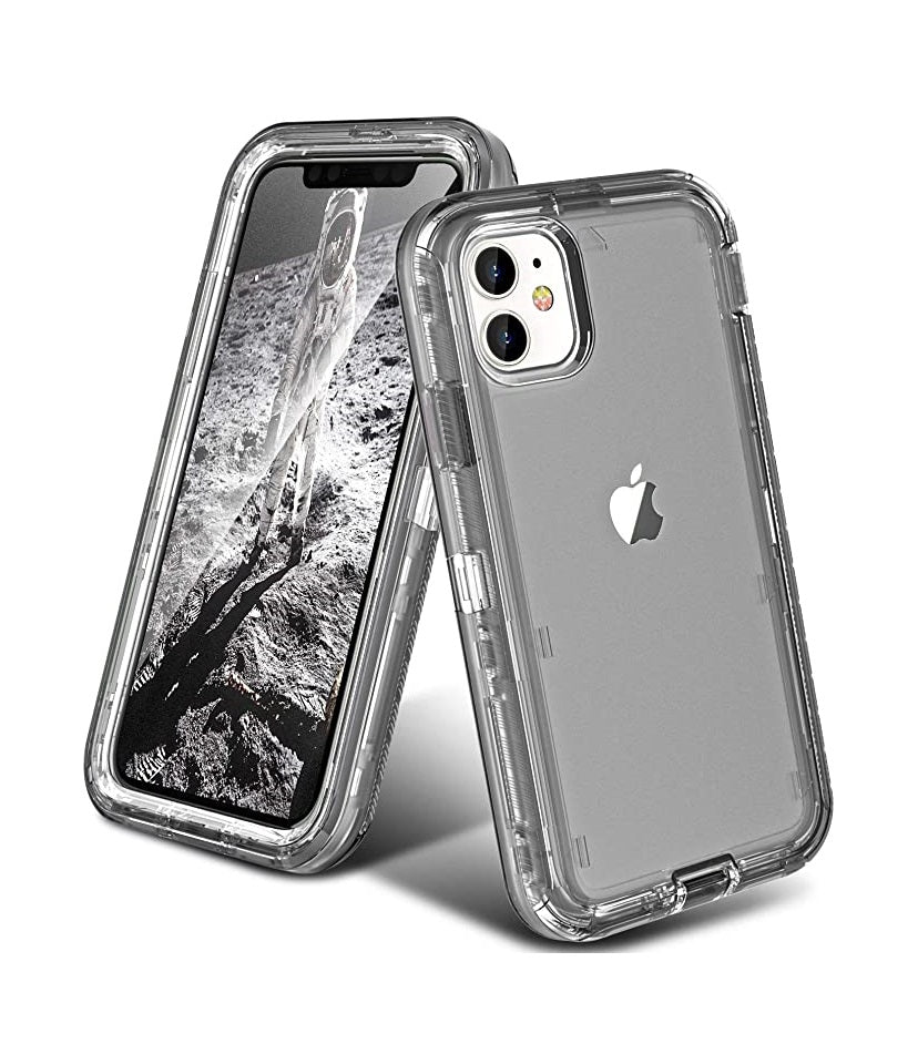 iPhone 12 | 12 Pro - Case 3 en 1 Antishock - Negro
