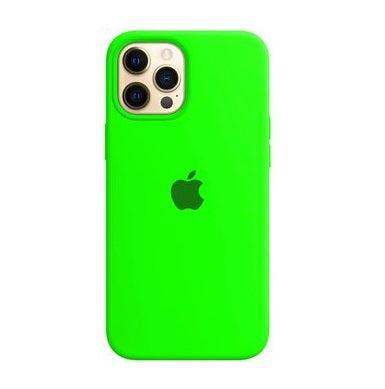 iPhone 12  12 Pro - Silicone Cases - Verde Limón – MoviSmart Cases