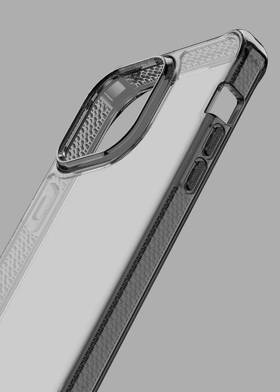 iPhone 14 Pro Max - Hybrid R - Negro Transparente - ItSkins