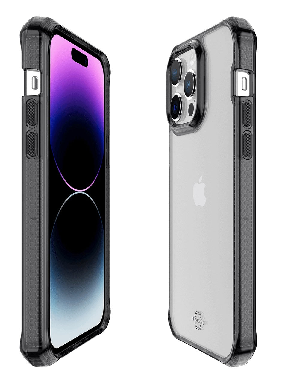 iPhone 14 Pro Max - Hybrid R - Negro Transparente - ItSkins