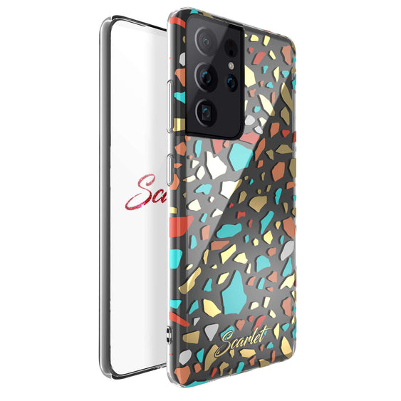 Samsung S21 Ultra - Scarlet - Terrazo - Ghostek
