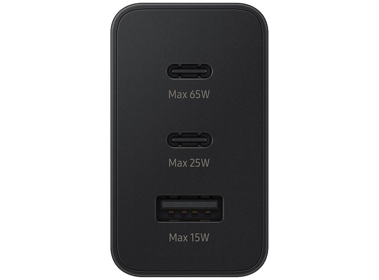 Adaptador Trio Super Carga Rápida - sin cable - 65W - Samsung