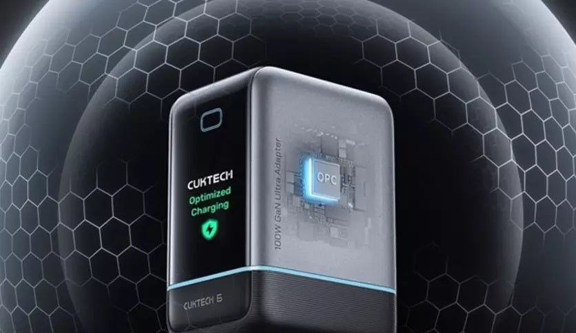 Cargador CUKTECH 6 Ultra GaN - 100W - Pantalla Inteligente