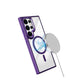 Samsung S24 Ultra - Clear Case - MagSafe - Morado