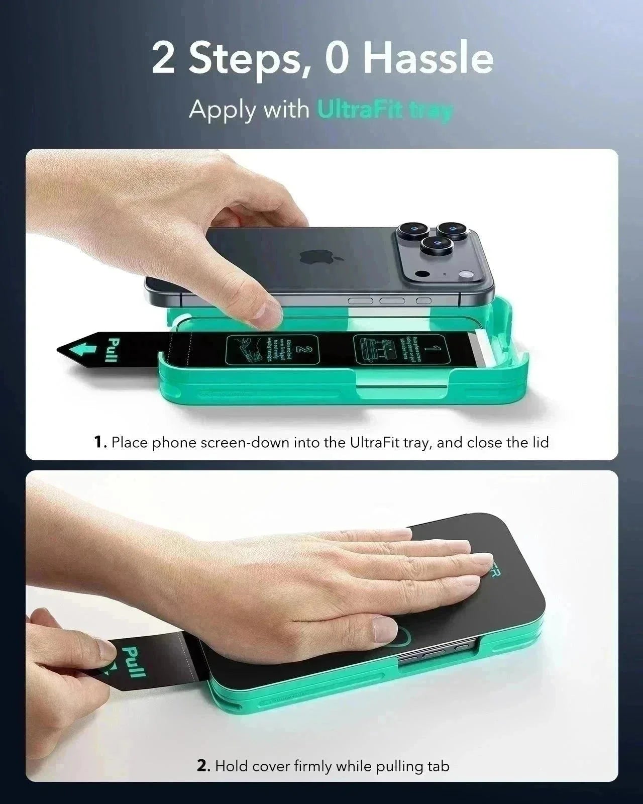 iPhone 17 Pro Max - Ultra Fit - Armorite - Vidrio Templado 9H 7x - ESR