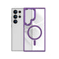 Samsung S24 Ultra - Clear Case - MagSafe - Morado