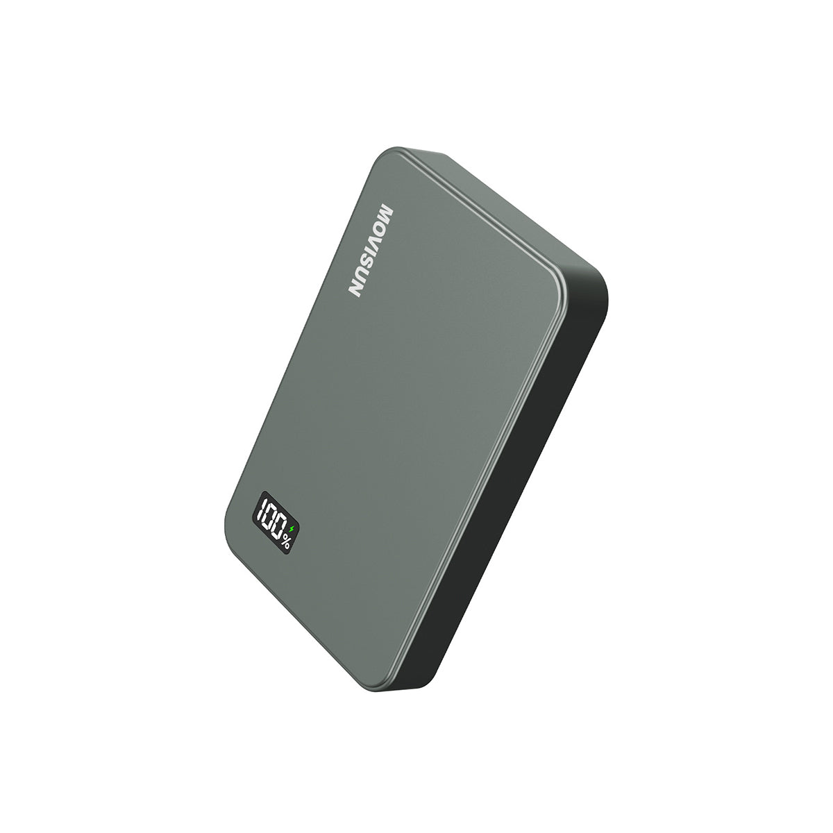 Batería Portátil - PD 20W - MagSafe 15W - 10,000 mAh - Rocket W10 - Plata - Movisun