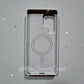 Samsung S25 Ultra - Funda Cuero Vegano - MagSafe - Gris
