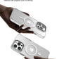 iPhone 15 Pro - Funda Cystal Series Magnetic - Transparente - Comma