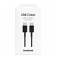 Cable Original Samsung - USB-C a USB-C - 3A / 60W - 1.8 metros - Negro