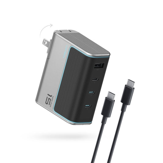 Cargador USB-C 4 en 1 - PD 3.1 - CUKTECH N°15 - 140 W