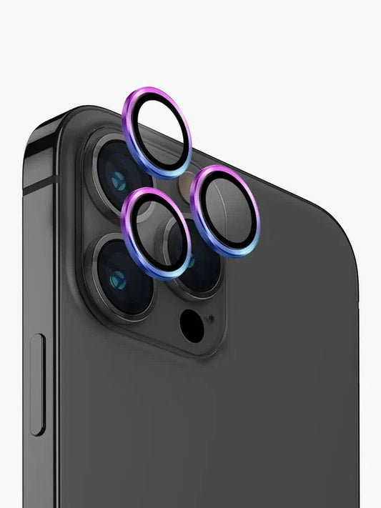 iPhone 16 Pro - Protector de Cámaras - Vidrio Templado - Tornasol