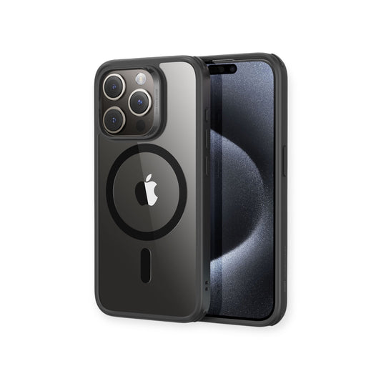 iPhone 15 Pro Max - Hybrid Case - MagSafe - Clear Black - ESR