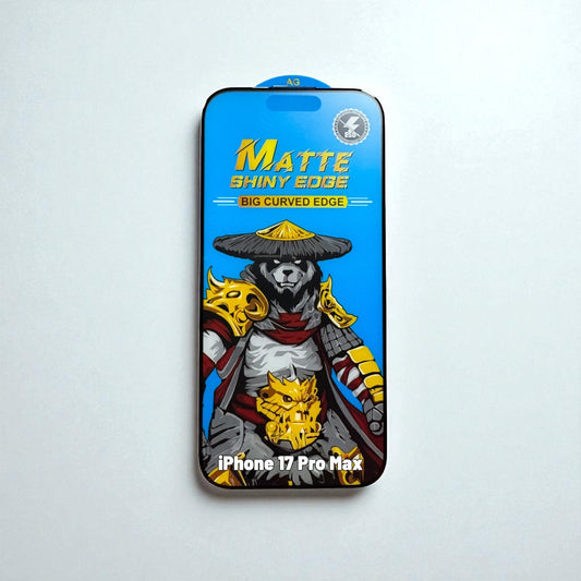 iPhone 17 Pro Max - Vidrio Templado - Matte (Antihuella) Biselado - ESD