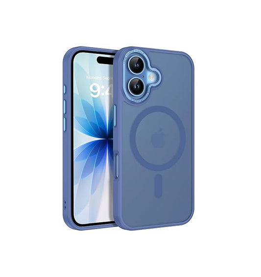 iPhone 17 - Funda Luxury Matte - MagSafe - Azul