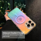 iPhone 16 Pro - Case Glitter - Magsafe - Arco Iris