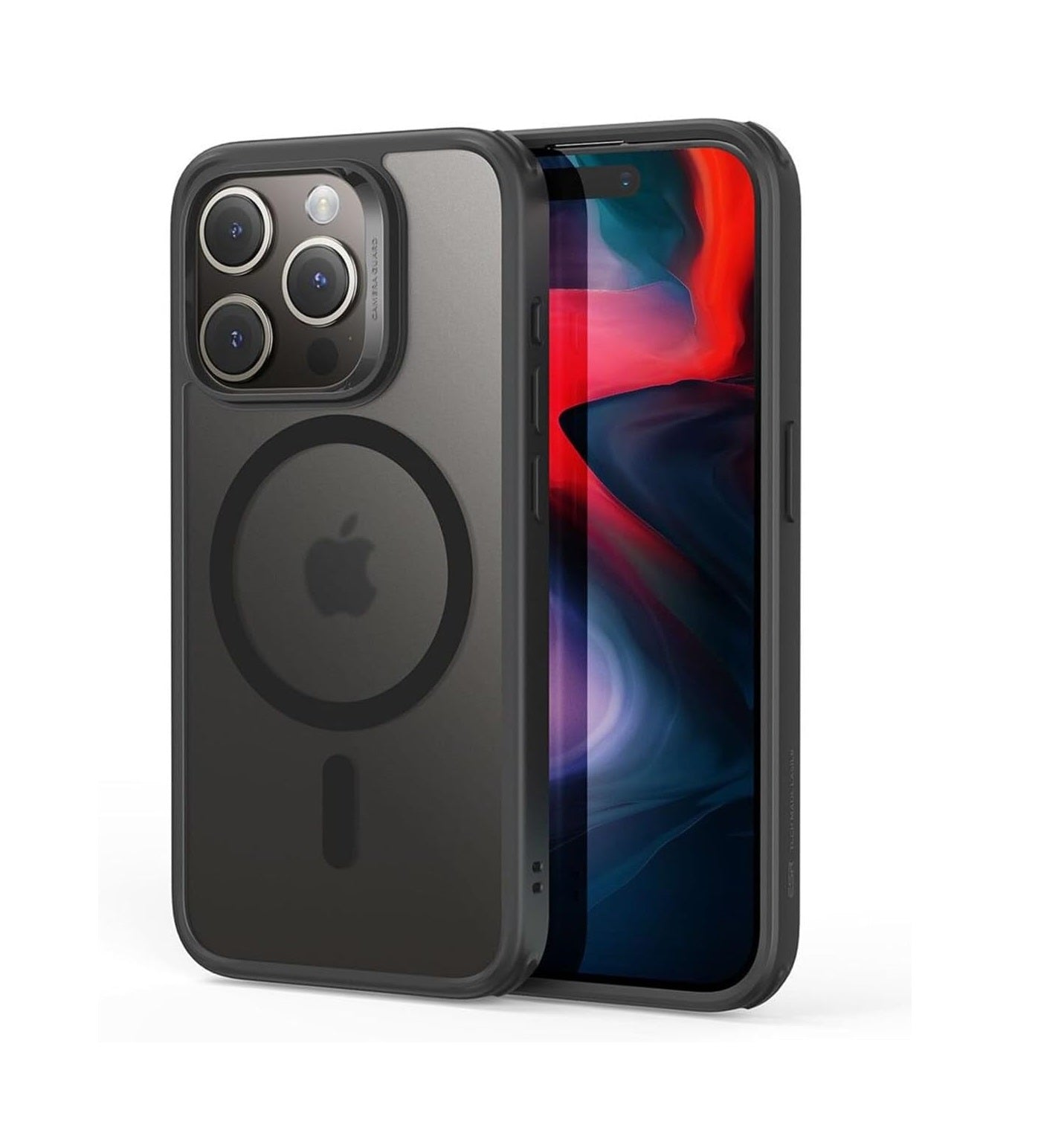 iPhone 15 Pro Max - Funda Hybrid (HaloLock) - Classic Series - Negro Esmerilado - ESR