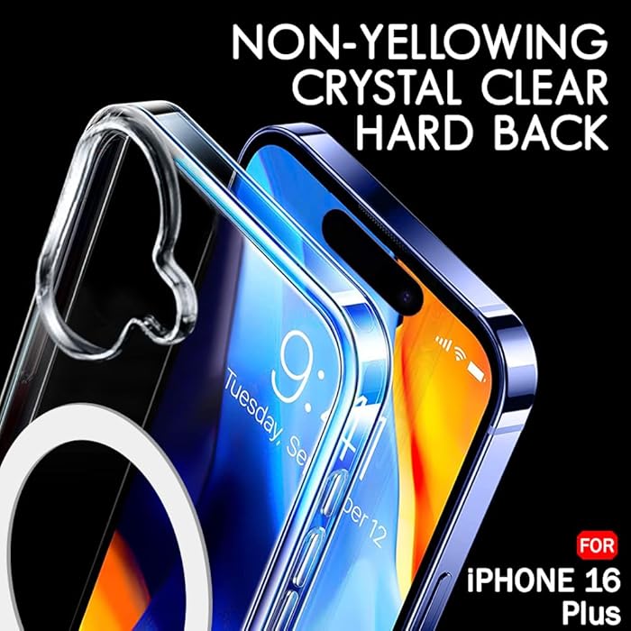 iPhone 16 - Case Transparente - Magsafe - Clásico