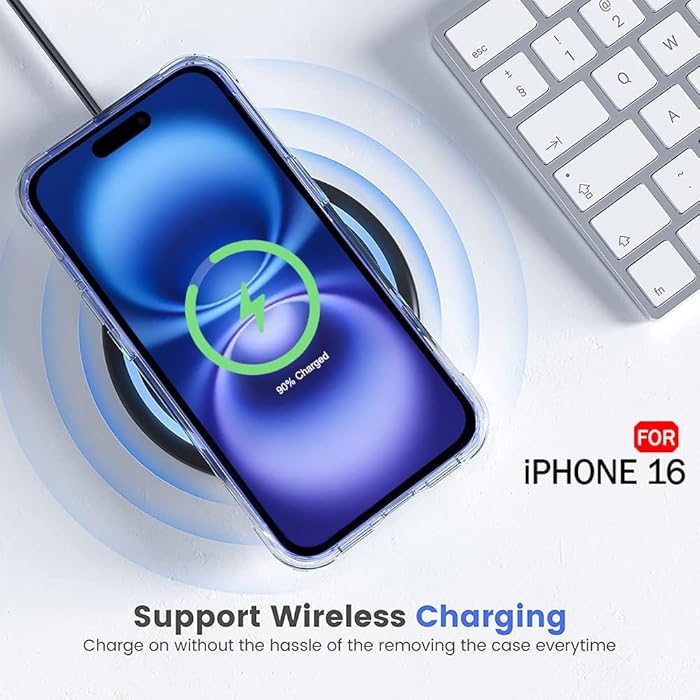iPhone 16 - Case Transparente - Magsafe - Clásico