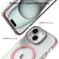 iPhone 11 - Case MagSafe - Stand Cámara - Clear Pink