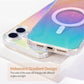 iPhone 16 - Case Glitter - Magsafe - Arco Iris