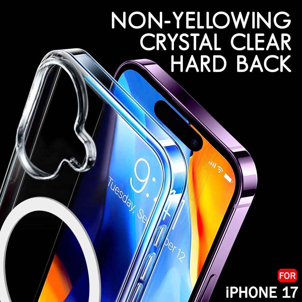 iPhone 17 - Funda MagSafe - Transparente