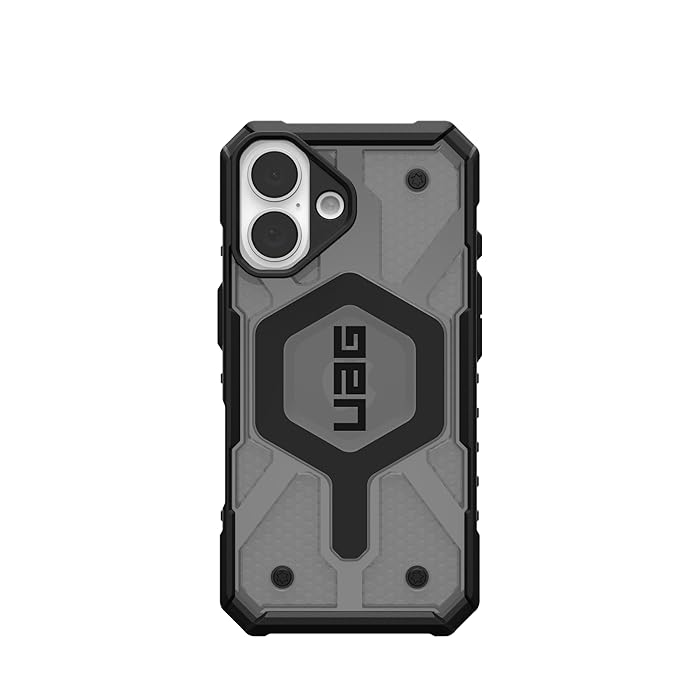 iPhone 16 Plus - Pathfinder - Clear Case - Magsafe - Ash - UAG
