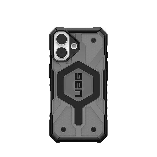 iPhone 16 - Pathfinder - Clear Case - Magsafe - Ash - UAG