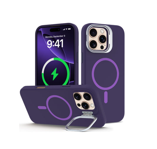 iPhone 16 Pro Max - Silk Case - MagSafe - Morado Oscuro