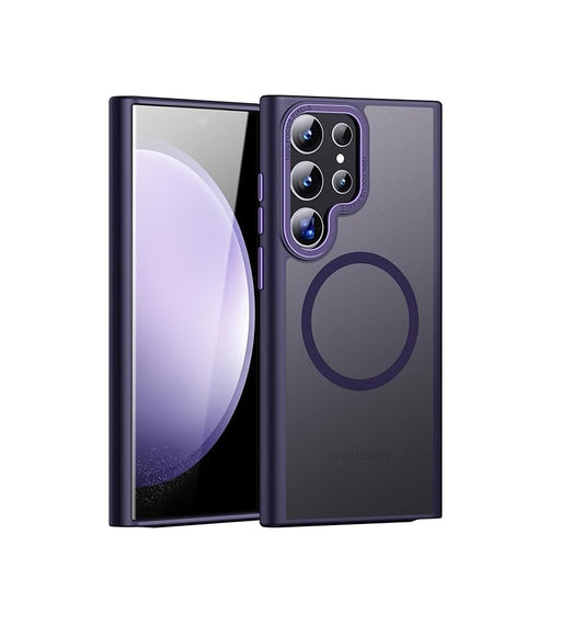 Samsung S23 Ultra - Case Luxury Mate - Magsafe - Purple