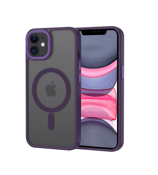 iPhone 11 - Case Luxury Mate - Magsafe - Dark Purple