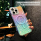 iPhone 15 Pro Max - Case Glitter - Magsafe - Arco Iris Retro