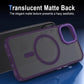 iPhone 11 - Case Luxury Mate - Magsafe - Dark Purple