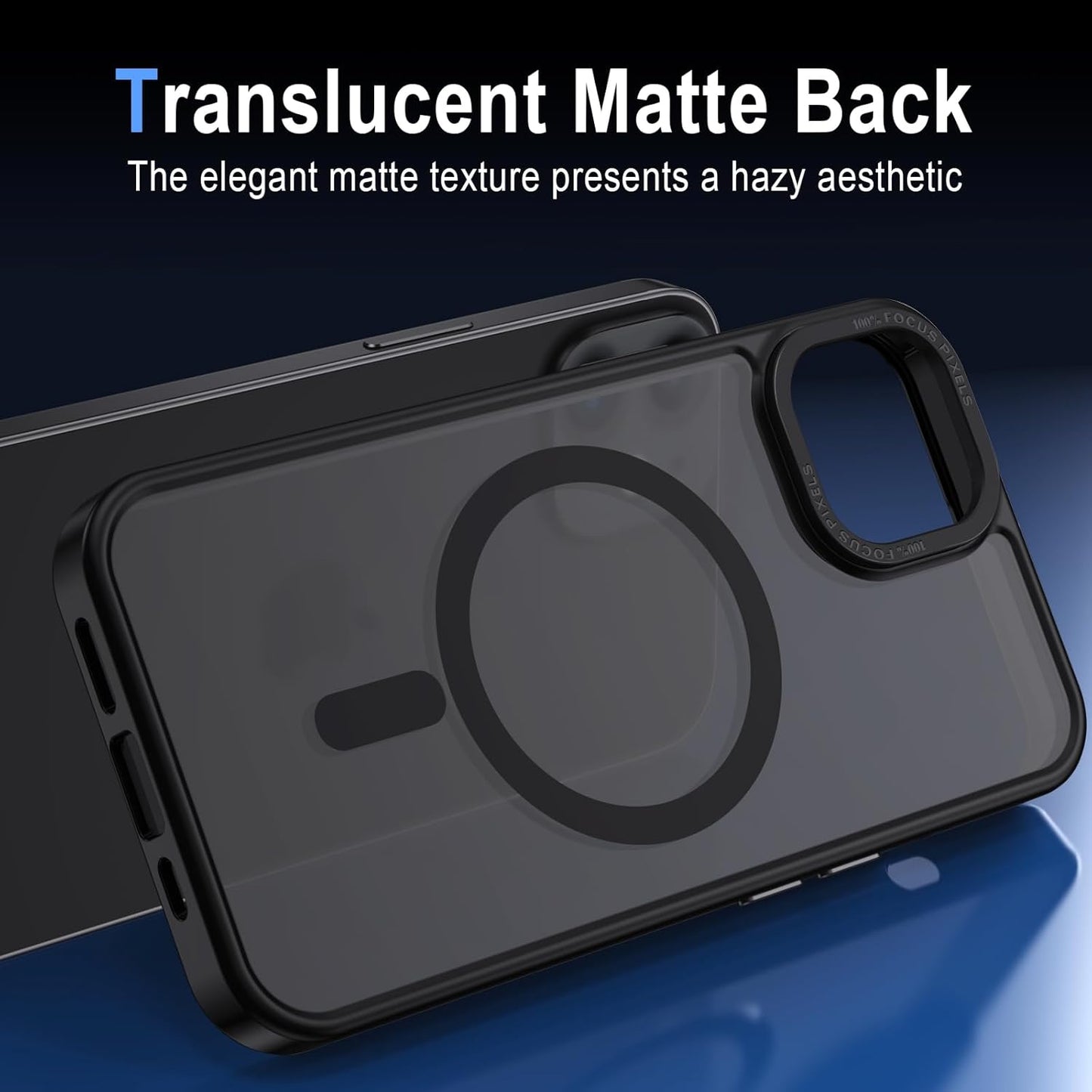 iPhone 11 - Case Luxury Mate - Magsafe - Black