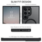 Samsung S25 Ultra - Luxury Mate - MagSafe - Negro