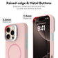 iPhone 15 Pro - Funda de Silicona - MagSafe - Con Soporte - Rosa