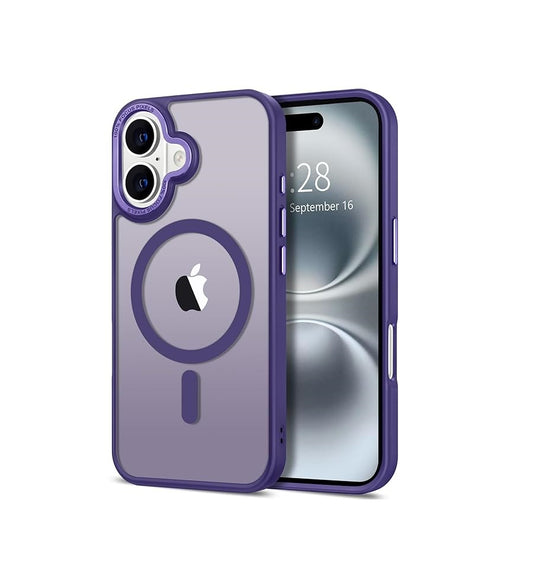 iPhone 17 - Funda Luxury Matte - MagSafe - Morado