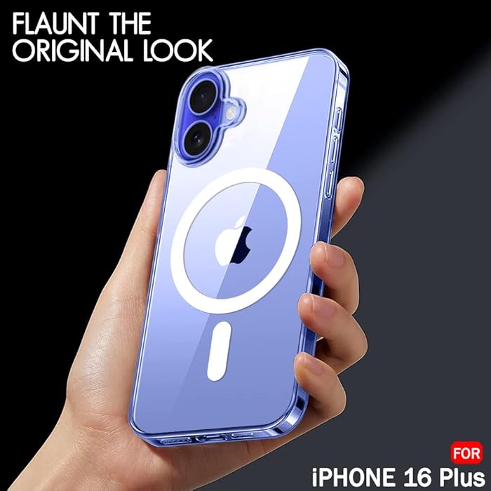 iPhone 16 - Case Transparente - Magsafe - Clásico