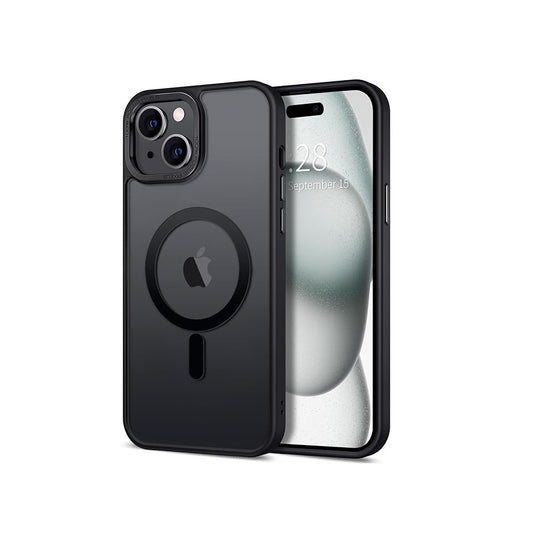 iPhone 15 - Case Luxury Mate - Magsafe - Black