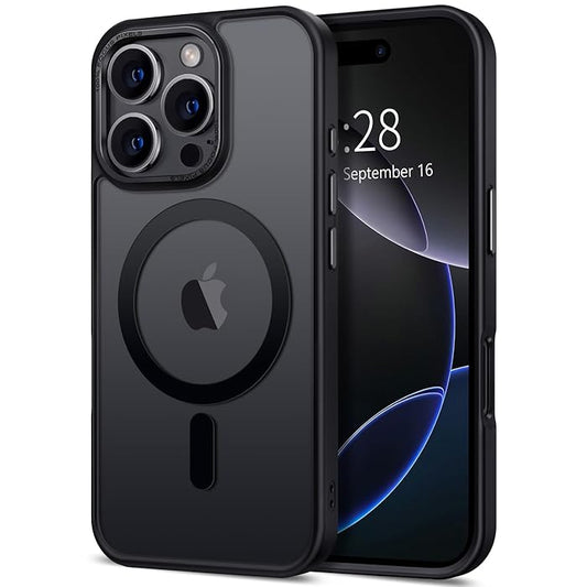 iPhone 16 Pro - Case Luxury Mate - Magsafe - Black