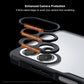 Samsung A07 - Funda Antishock - Con AirBag - Trasparente / Negro - Xundd